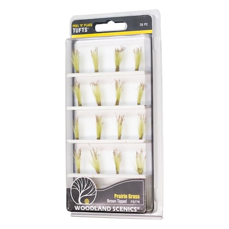 Woodland Scenics Brown Tipped Prairie Grass Peel Tuft WOO779